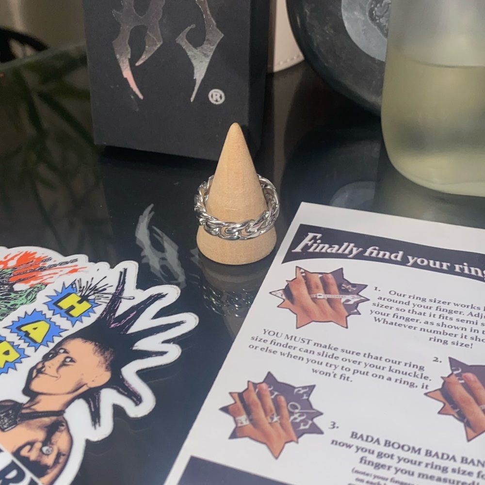 HARD JEWELRY CUBAN RING